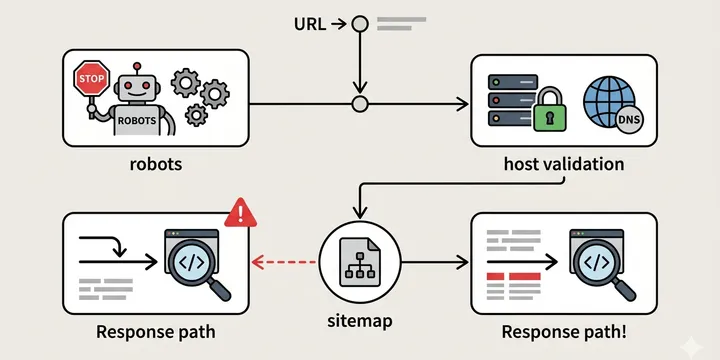 Editorial hero image for the core concept of this post. How to check “Sitemap could not be read” on a static site
