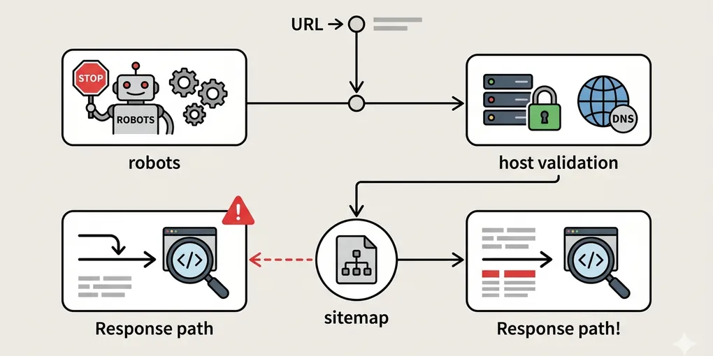 Editorial hero image for the core concept of this post. How to check “Sitemap could not be read” on a static site